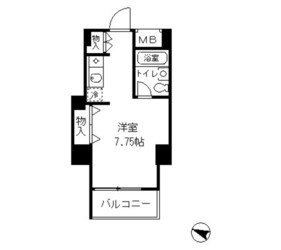 メゾン・ド・ヴィレ麻布台の物件間取画像